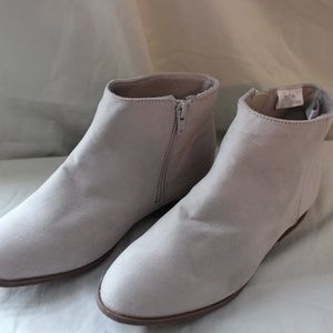 Sueded Ankle Booties